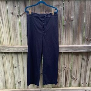 Liverpool Los Angeles ‘Kelsey Culotte’, navy drawstring pants, size 24W